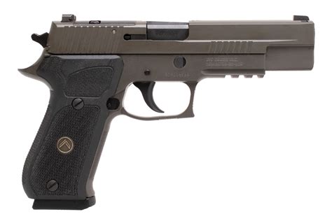 Sig Sauer P Legion Mm Da Sa Full Size Optic Ready Pistol With X