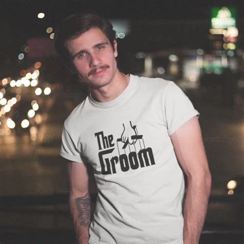 The Groom The Groomsman T Shirt Set Wishirt T Shirts