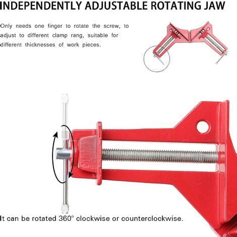 Pcs Pince Angle Droit De Degr S D Angle Reglable Bois Ensemble