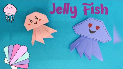 Origami Jellyfish A Simple Folding Guide For Beginners Easy Origami