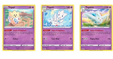 Pokemon Togepi Card