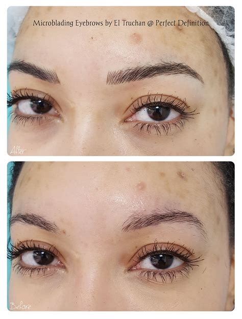 Microblading Eyebrows By El Truchan Perfect Definition