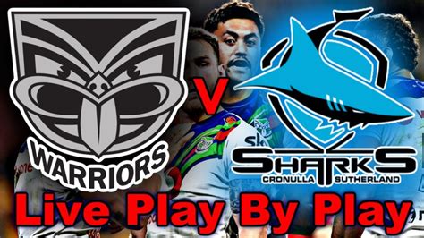 New Zealand Warriors V Cronulla Sharks NRL Round 21 Live Stream