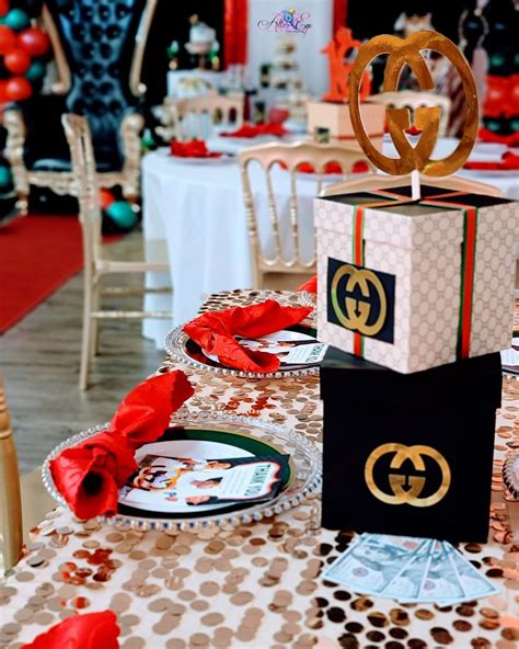 Gucci Inspired Birthday Party Ideas Photo 1 Of 17 Catch My Party