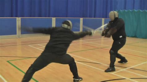 Rapier Vs Longsword Mike And Nick Ahf Sparring Youtube