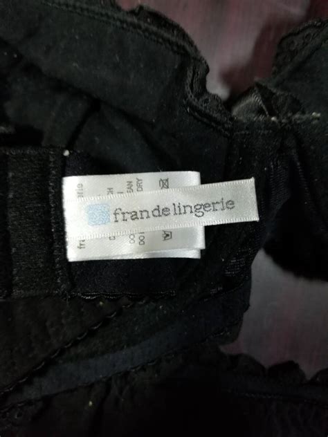 Yahoo オークション fran de lingerie 黒 ブラック ブラジャー ショ