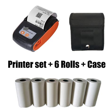 Pt210 58mm Thermal Receipt Printers Usb Bluetooth Compatible Interface Wireless Connect With