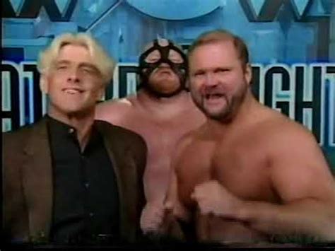 Ric Flair Big Van Vader And Arn Anderson Promo Wcw