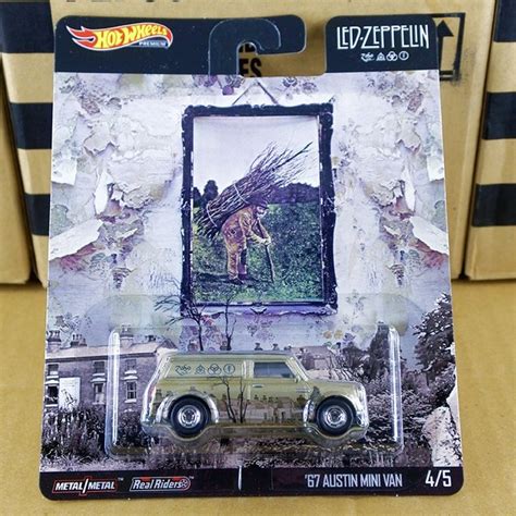 Jual Hot Wheels Led Zeppelin Austin Mini Van Shopee Indonesia