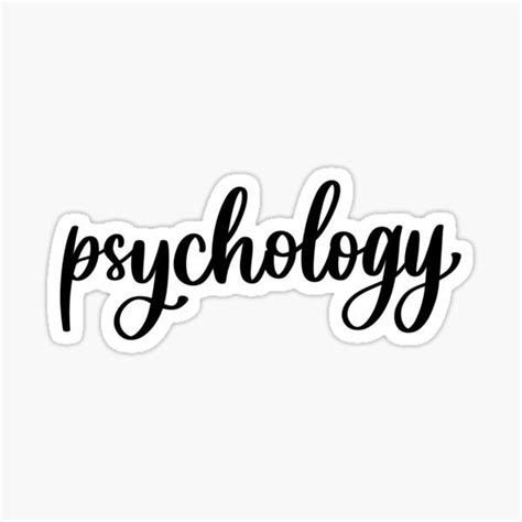 Tienda De RT Lettering Redbubble Psychology Lettering Psychology