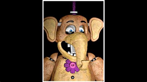 Sfm Fnaf Stylized Orville Elephant Ucn Mugshot By Mauricio2006 On