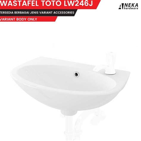 Jual Wastafel Set Paket Complete Washtafel Toto Lw 246 J Shopee