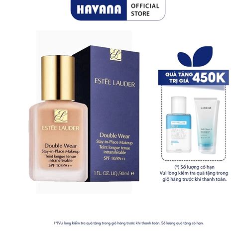 Kem Nền Estee Lauder Double Wear Stay Stay Place Spf10 30ml Shopee