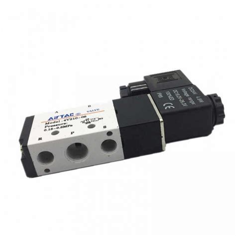 Business And Industrial 4v210 08 Dc24v Solenoid Pneumatic Valve 5 Ports 2