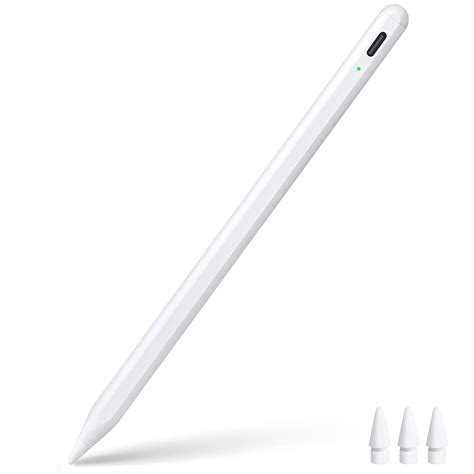 CAMPIR Stylus Pen for iPad, 2nd Gen, Fast Charging, Compatible with 2018-2023 iPad Models, White