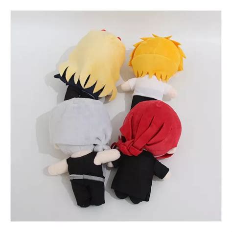 Juego De 4 Muñecos De Peluche Pochita Denji De Chainsaw Man MercadoLibre