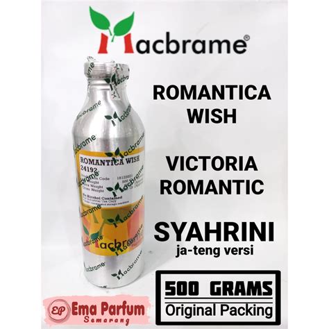 Jual 500 GR ROMANTICA WISH BY MACBRAME SEGEL ORIGINAL BIBIT PARFUM