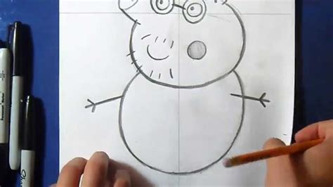 Como Desenhar Papai Peppa Pig YouTube