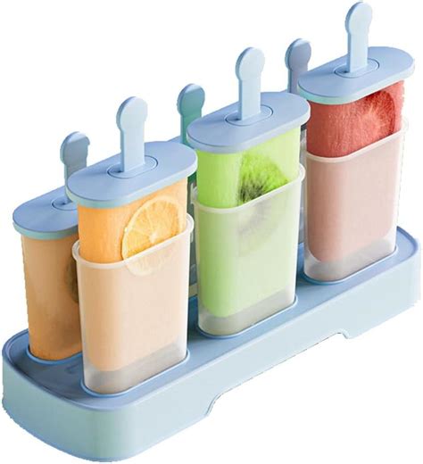 Amazon Cavity Ice Lolly Moulds Shapes Silicone Popsicle Molds