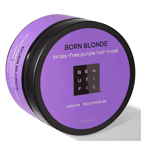 BEAUTIFIC Маска для волос фиолетовая без латуни Born Blonde купить по ...
