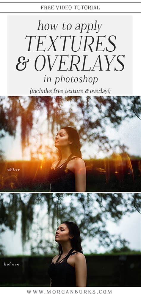 How To Apply Textures And Overlays In Photoshop Morgan Burks