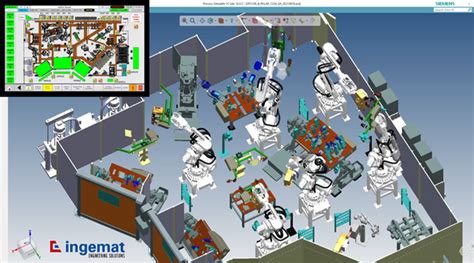 Ingemat A Virtual Commissioning Success Story Tecnomatix