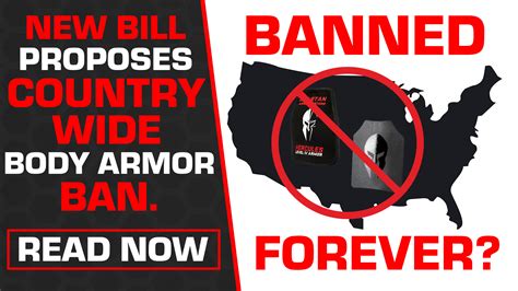 Will Body Armor be Banned Nationwide? - Spartan Armor Systems