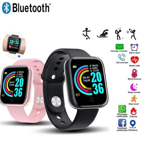 Y D Smart Watch Bluetooth Monitor Fitness Smartwatch Rel Gio