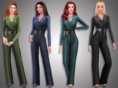 Best Jumpsuit CC For The Sims 4 (Maxis Match + Alpha) – FandomSpot