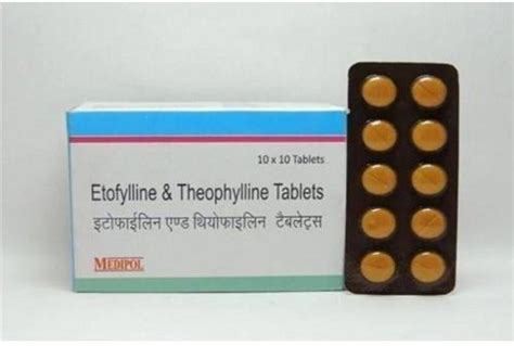 Etofylline And Theophylline Tablets At Rs Pack In Delhi Medipol