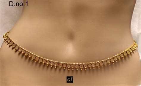 Sari Saree Chain Gold Polki Belly Waist Jewelry South Indian Etsy