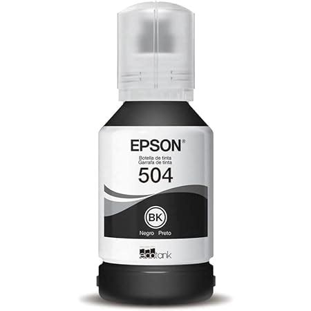 Epson Botella De Tinta Ecofit Color Negro T664120 AL Amazon Mx