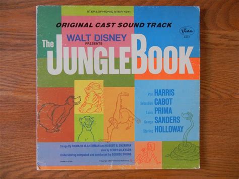 Mavin Walt Disney The Jungle Book Original Cast Soundtrack Lp