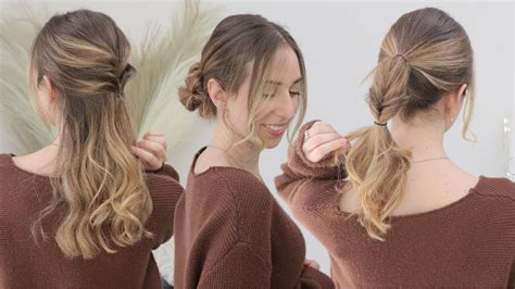 Acconciature Semplici E Veloci Quick And Easy Hairstyles Silvia