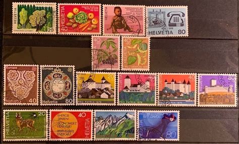 Timbres Suisses 1976 Kaufen Auf Ricardo