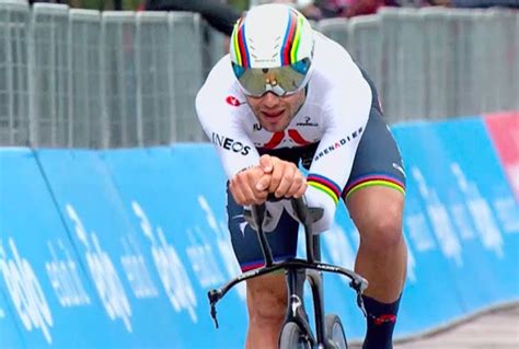 Championnats dEurope Filippo Ganna finalement au départ du chrono