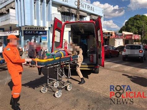 Motorista Provoca Acidente E Foge Deixando Motociclista O Dedo