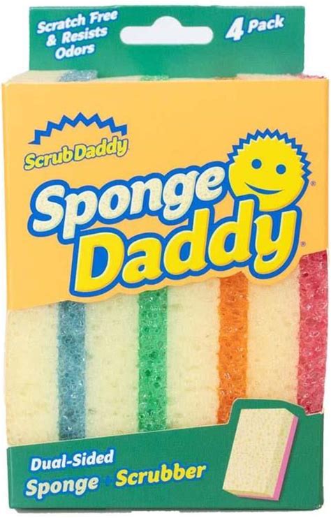 Scrub Daddy Dwustronna Gąbka Do Czyszczenia 4szt Opinie I