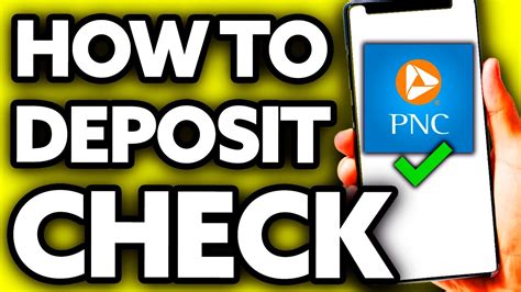 How To Deposit Check On Pnc Mobile App Best Way Youtube