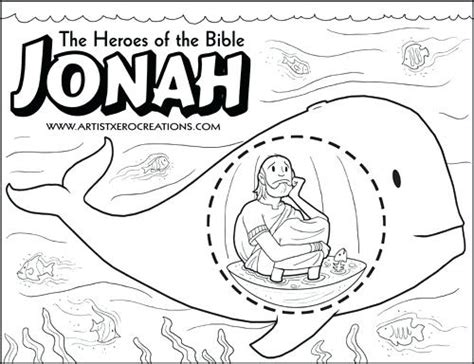 Jonah Bible Coloring Pages at GetDrawings | Free download