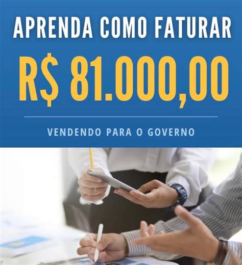 APRENDA COMO FATURAR R 81 000 00 VENDENDO PARA O GOVERNO Laudislan