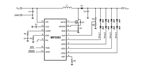 MP3202 | 2.5V to 6V, 1.3A Boost WLED Driver | MPS