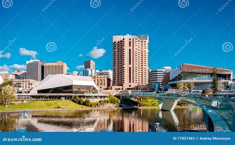 Adelaide City Skyline Editorial Stock Photo Image Of Conservation