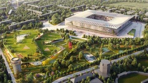 Ironie E Polemiche Per Il Rendering Troppo Verde Del Nuovo Stadio San