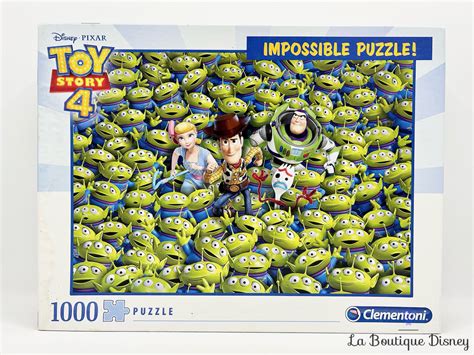 Puzzle 1000 Pièces Impossible Puzzle Aliens Toy Story Disney Clementoni