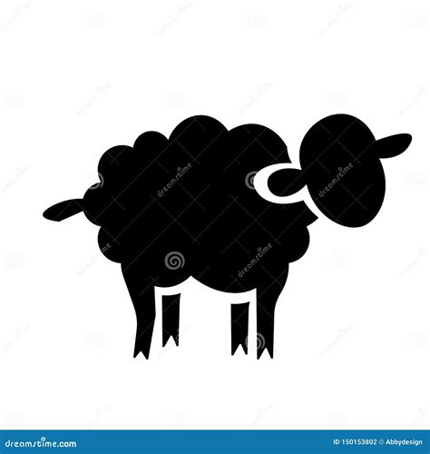 Sheep Icon Vector Stock Vector Illustration Of Meat 150153802