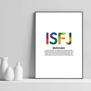 Isfj Personality Types Qoutes Inspirational Quotes Wall Etsy