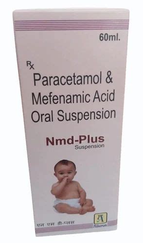 Ml Paracetamol Mefenamic Acid Oral Suspension Mg At Rs Bottle