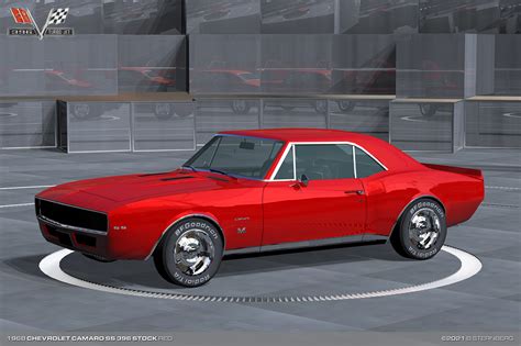 1968 Chevrolet Camaro SS 396, Stock Red :: Behance