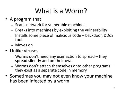 Ppt Worms Powerpoint Presentation Free Download Id1616000